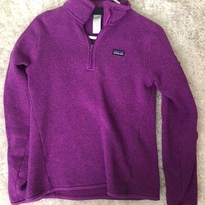 Magenta Patagonia Quarter Zip